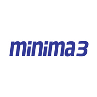 Minima3 Fly Series - Stainless Black Frame - Stainless Chrome Insert
