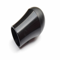 20mm Black Aluminium Butt Cap