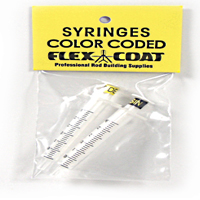 Colour Coded Syringe 3cc & 12cc (Pair)