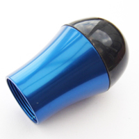 20mm Cobalt Blue Aluminium Butt Cap